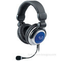 high quality stereo dj headset with external mic from China factory
